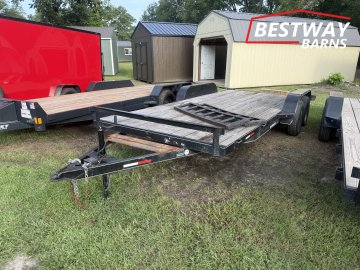 REPO 2024 Clay's Trailers 7X18 Car Hauler