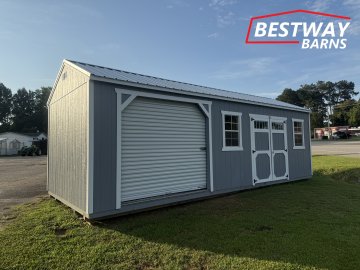 New 2026 Old Hickory 12X28 SIDE GARAGE Utility Shed