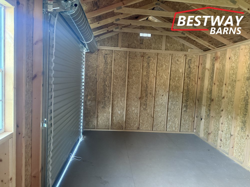 New 2026 Old Hickory 12X28 SIDE GARAGE Utility Shed
