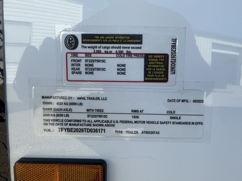 New 2026 Anvil 8.5 X 20 CUSTOM Enclosed Cargo