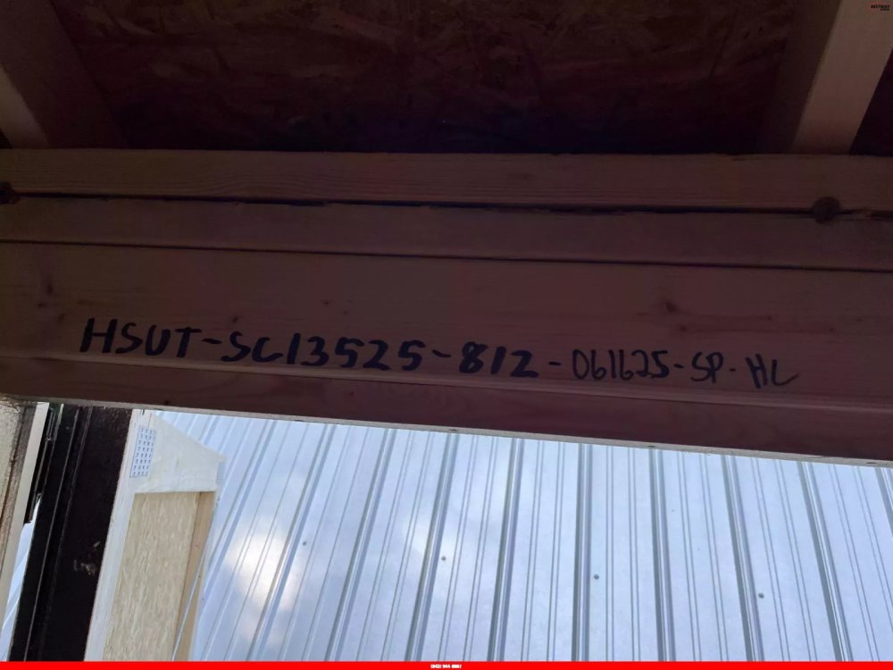 New 2025 Old Hickory 8X12 Utility Shed