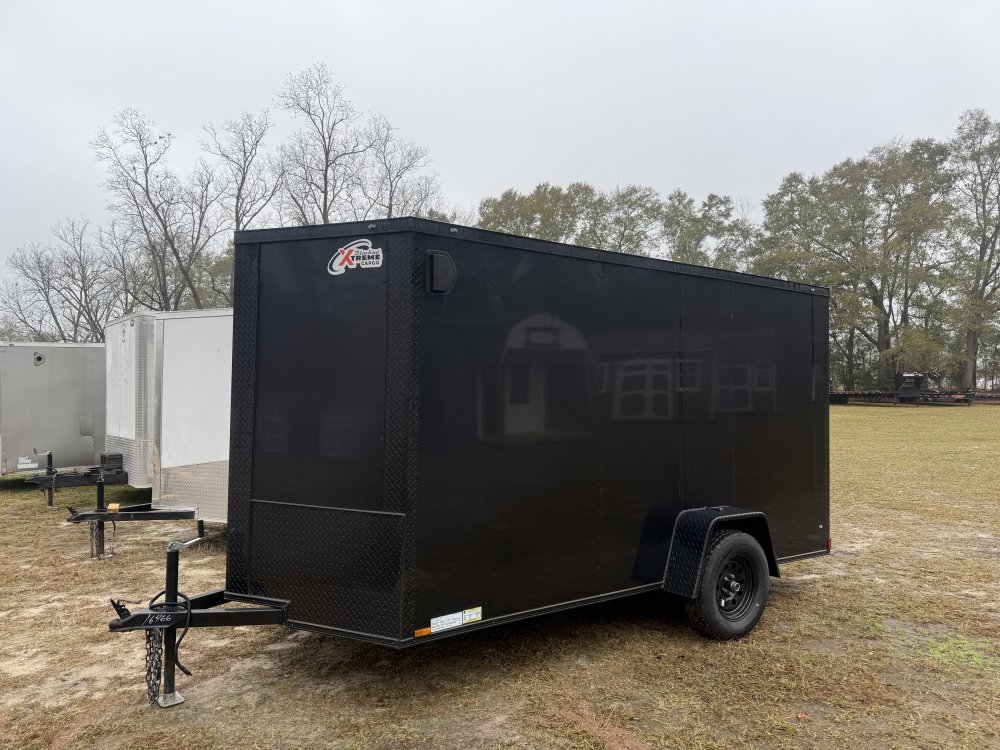 REPO 2026 Giddy Up 6 X 12 BLACKOUT Enclosed Cargo
