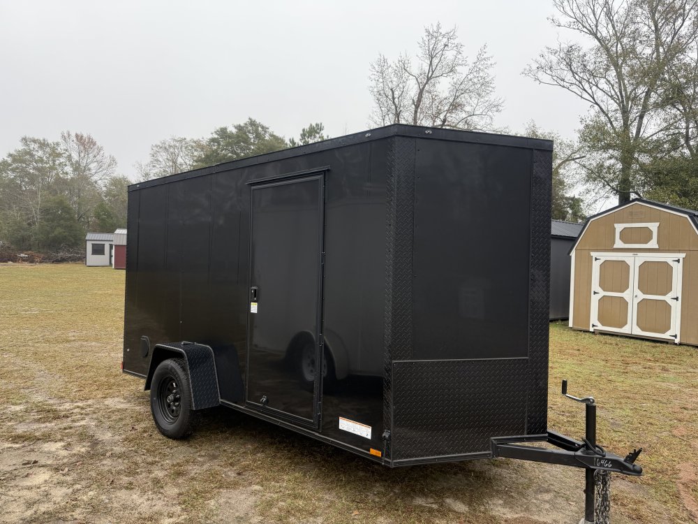 REPO 2026 Giddy Up 6 X 12 BLACKOUT Enclosed Cargo