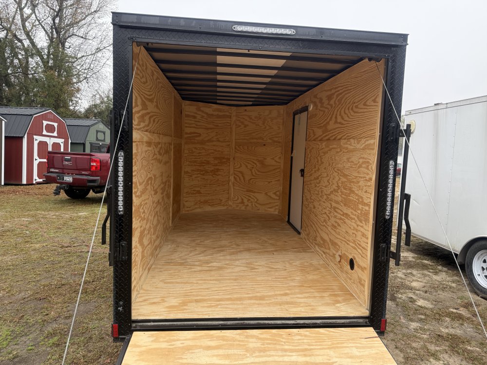 REPO 2026 Giddy Up 6 X 12 BLACKOUT Enclosed Cargo
