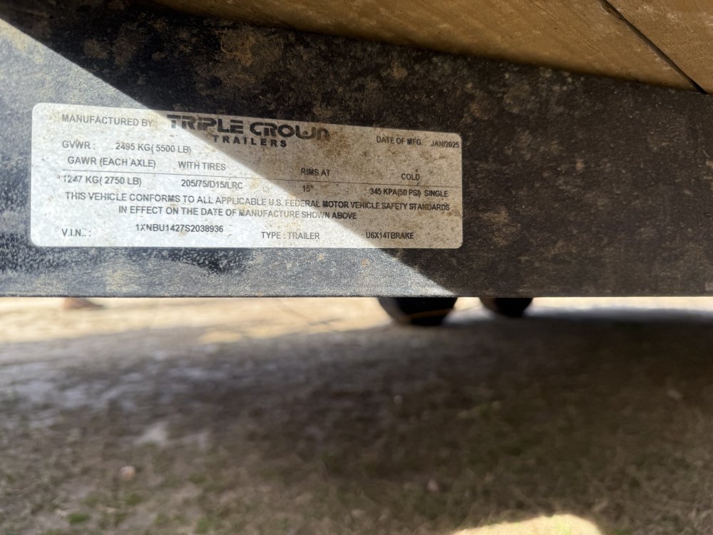 REPO 2025 Triple Crown 6 x 14 Utility