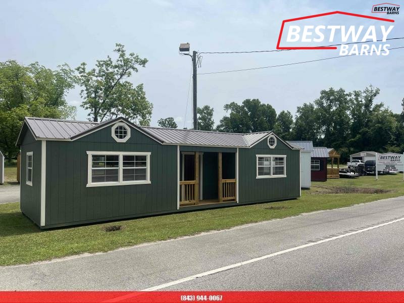 New 2024 Old Hickory 14X40 SIDE GABLE DORMER Utility Shed