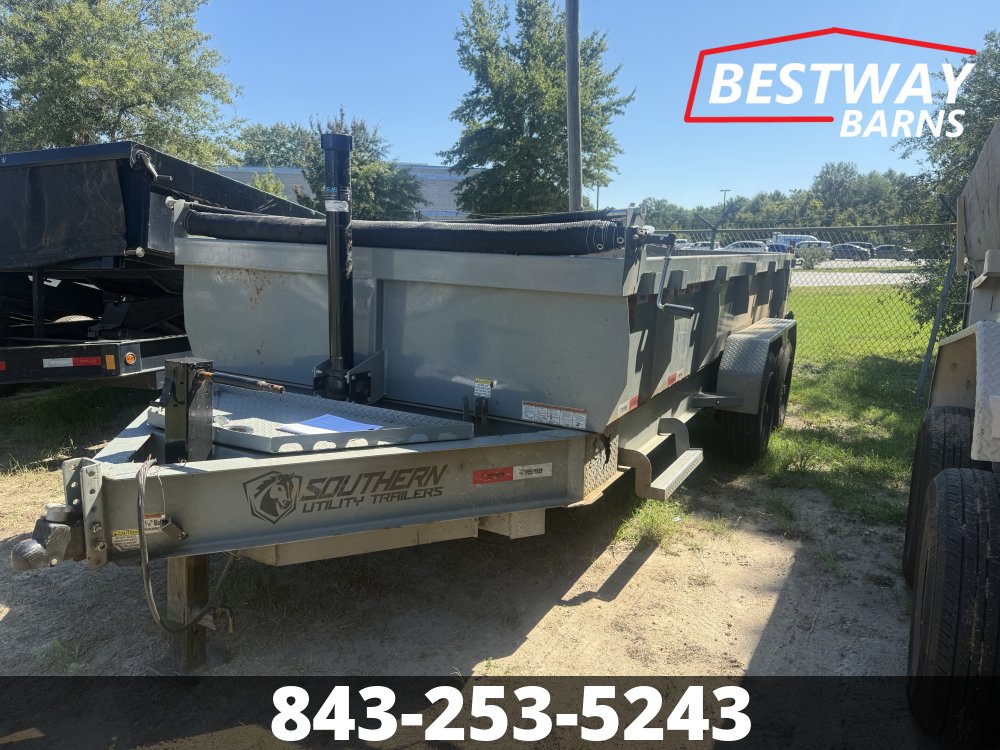 REPO 2025 SOUTHERN UTILTY TRAILERS 7 x 16 16k Dump