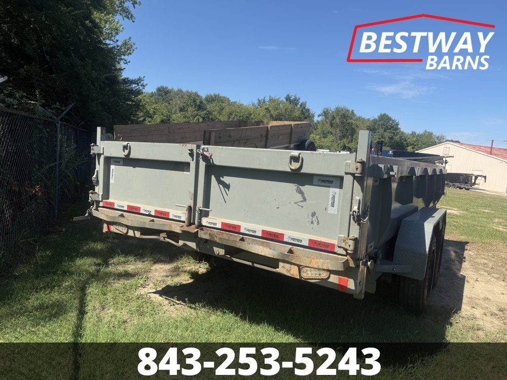 REPO 2025 SOUTHERN UTILTY TRAILERS 7 x 16 16k Dump