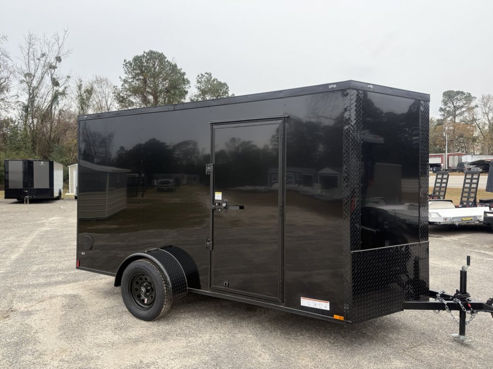 New 2026 Anvil Trailers 6X12 BLACKOUT Enclosed Cargo