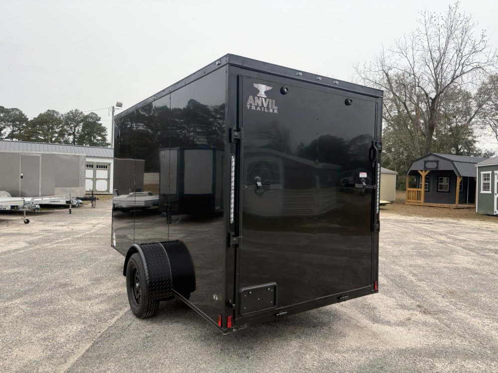 New 2026 Anvil Trailers 6X12 BLACKOUT Enclosed Cargo