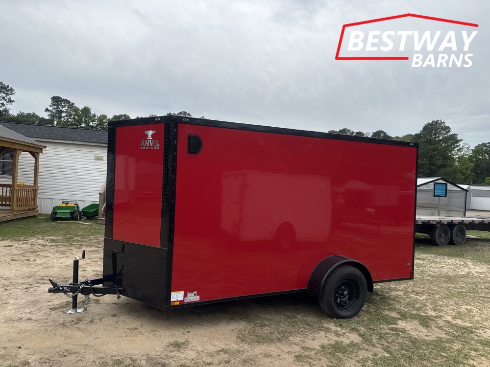 New 2026 Anvil 6X12 BLACKOUT Enclosed Cargo