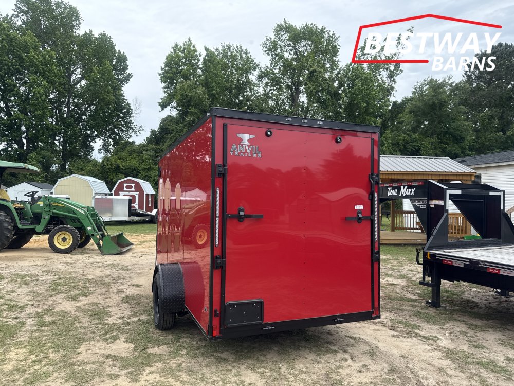 New 2026 Anvil 6X12 BLACKOUT Enclosed Cargo