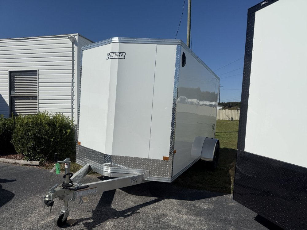 New 2026 Alcom 6X12 SA ALUMINUM Enclosed Cargo