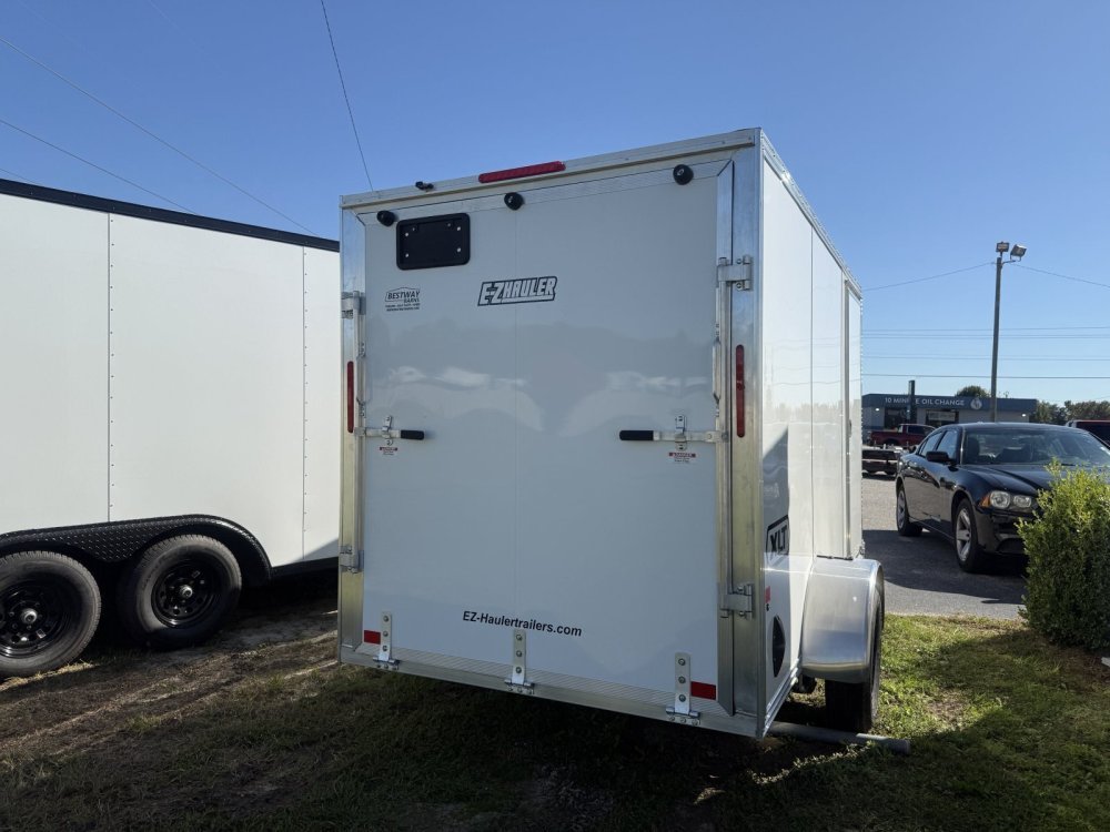 New 2026 Alcom 6X12 SA ALUMINUM Enclosed Cargo