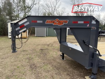 New 2027 Down 2 Earth 102 X 40 GOOSENECK 16K Equipment