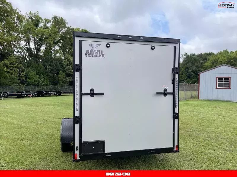 New 2025 Anvil 6X12 BLACKOUT Enclosed Cargo