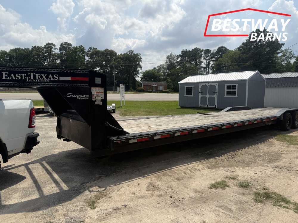 REPO 2025 East Texas 102 X 40 DRIVE OVER FENDER GOOSENECK Car Hauler