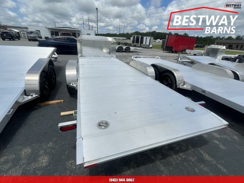 New 2027 Aluma 8218 Anniversary Tilt Car Hauler