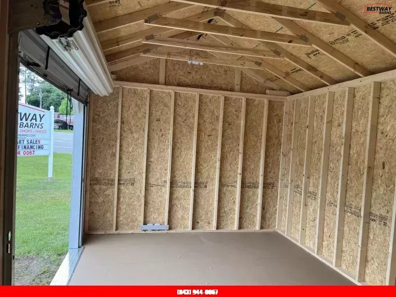 New 2025 Old Hickory 12X28 SIDE GARAGE Utility Shed