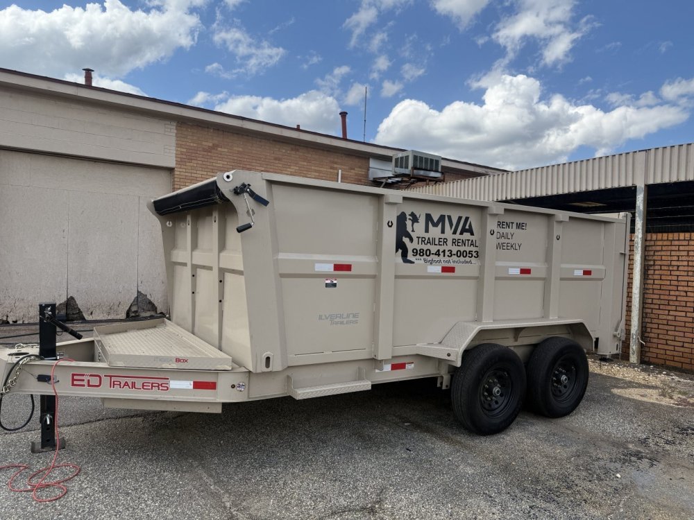 Used 2025 ED Trailers 7X14 HIGH SIDE REPO DUMP Dump
