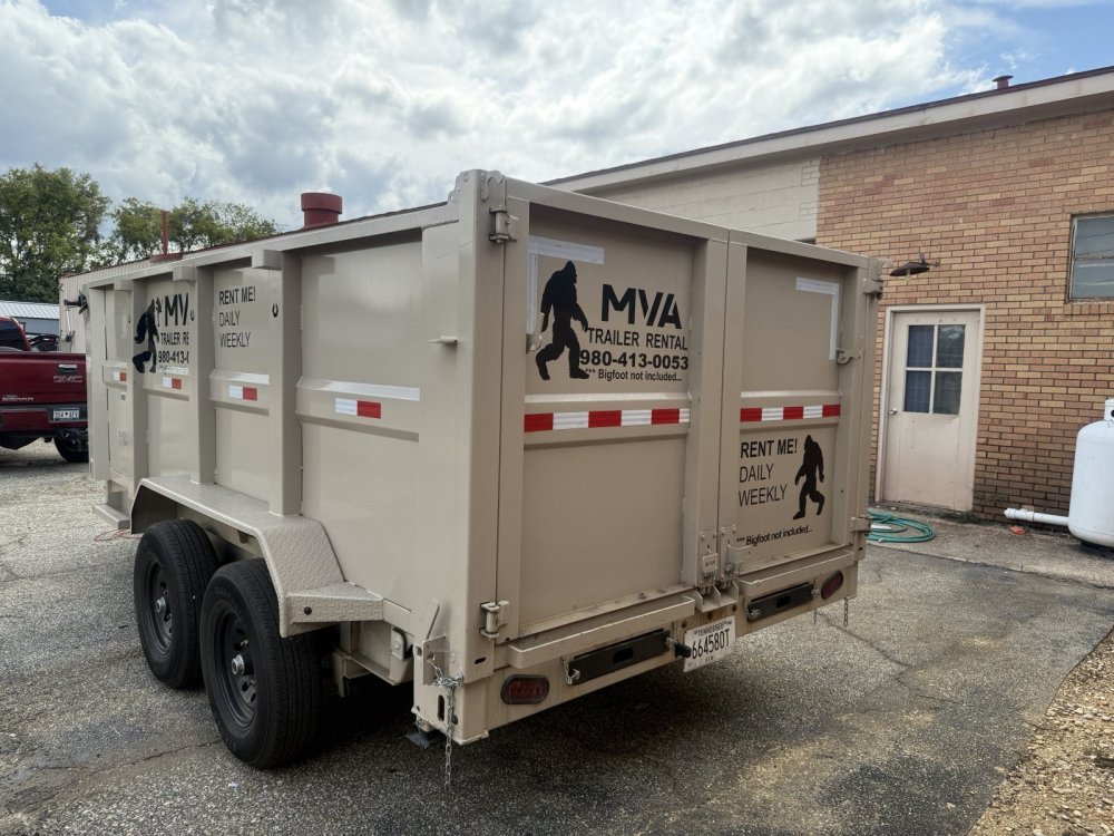 Used 2025 ED Trailers 7X14 HIGH SIDE REPO DUMP Dump