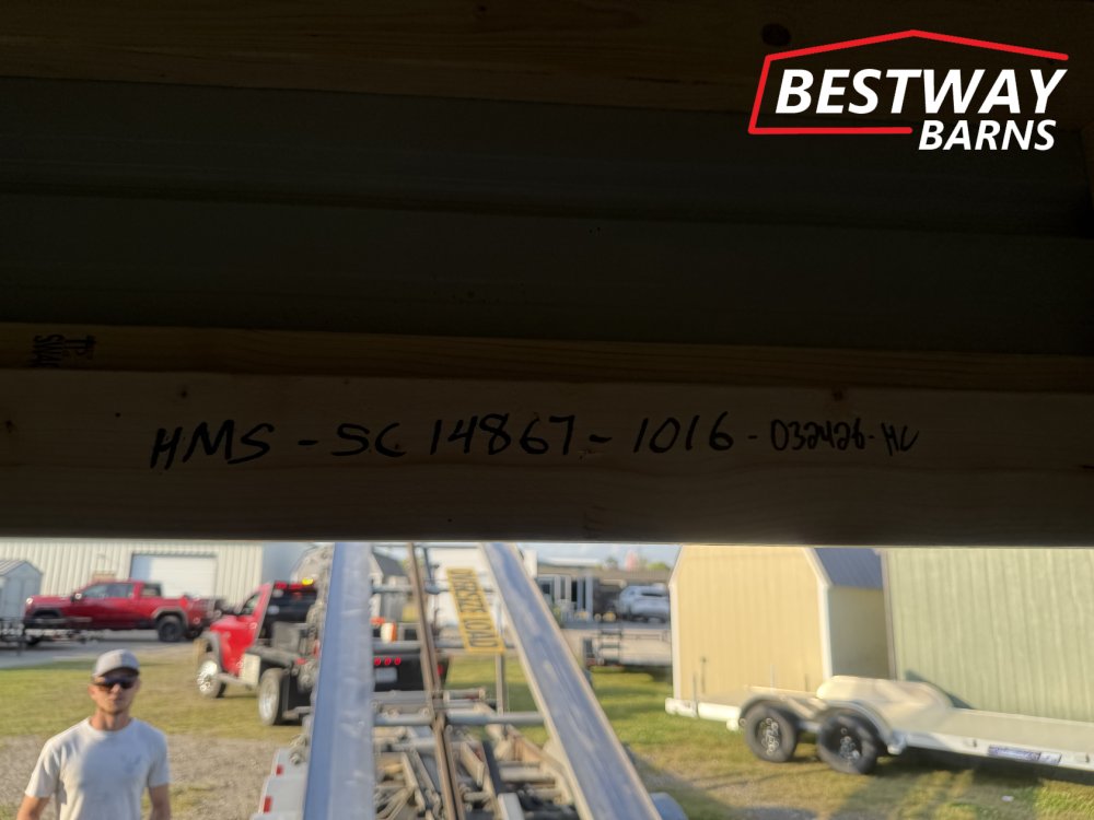 New 2026 Old Hickory 10x16 METAL Utility Shed