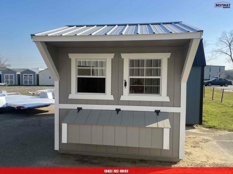 New 2024 Old Hickory 6X8 CHICKEN COOP Utility Shed