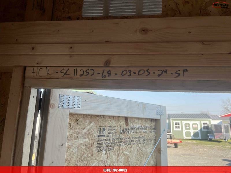 New 2024 Old Hickory 6X8 CHICKEN COOP Utility Shed