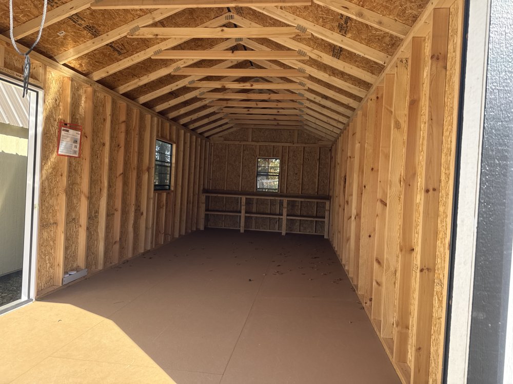 New 2025 Old Hickory 12X28 GARAGE Utility Shed
