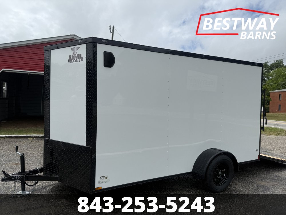 New 2026 Anvil 6X12 BLACKOUT Enclosed Cargo