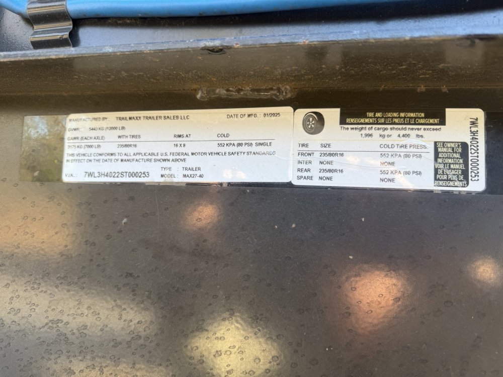 REPO 2025 Trail Maxx GOOSENECK Equipment