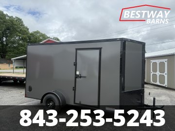 New 2026 Anvil 6X12 BLACKOUT Enclosed Cargo