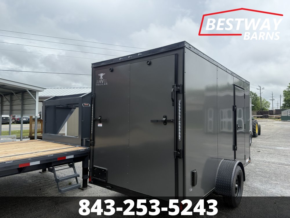 New 2026 Anvil 6X12 BLACKOUT Enclosed Cargo