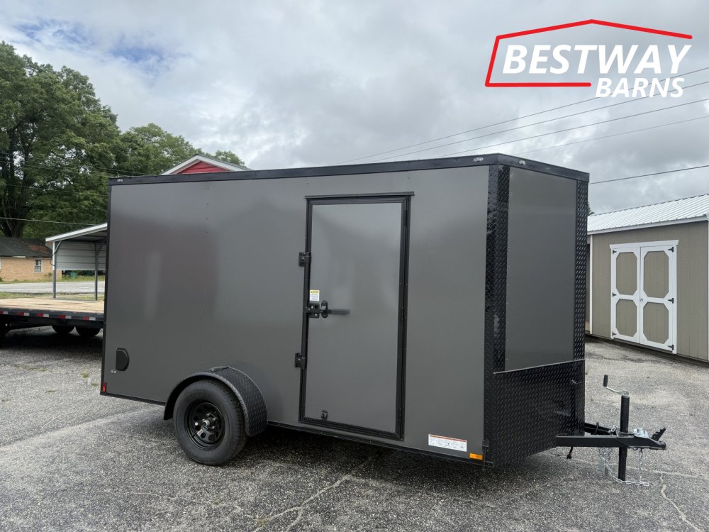 New 2026 Anvil 6X12 BLACKOUT Enclosed Cargo