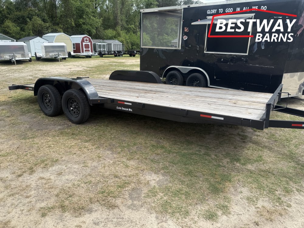 REPO 2025 Clay's Trailers 7X20 Car Hauler