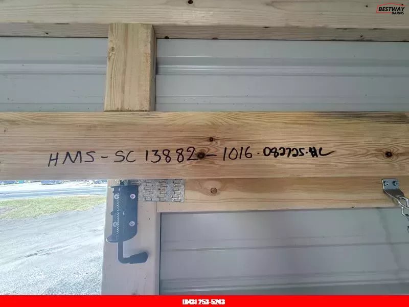 New 2025 Old Hickory 10x16 METAL Utility Shed