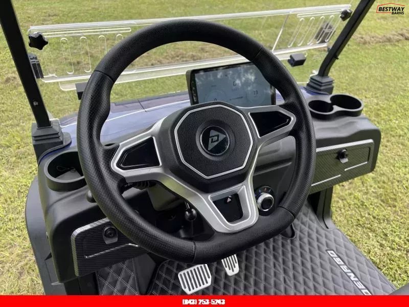 New 2026 Denago EV ROVER XL BLUE Golf Cart