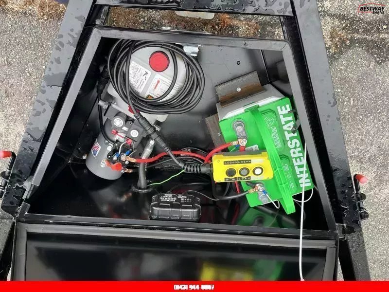 New 2026 Down 2 Earth 82X20 POWER TILT SOLID STEEL Deck Car Hauler