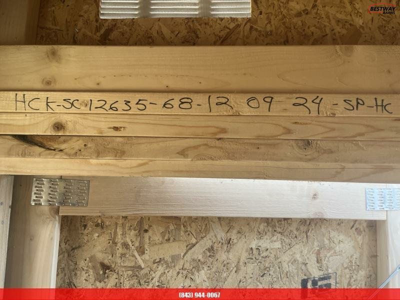 New 2024 Old Hickory 6X8 CHICKEN COOP Utility Shed