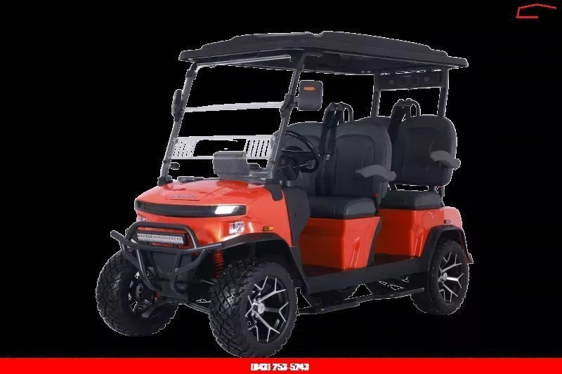 New 2026 Denago EV ROVER XL LAVA Golf Cart