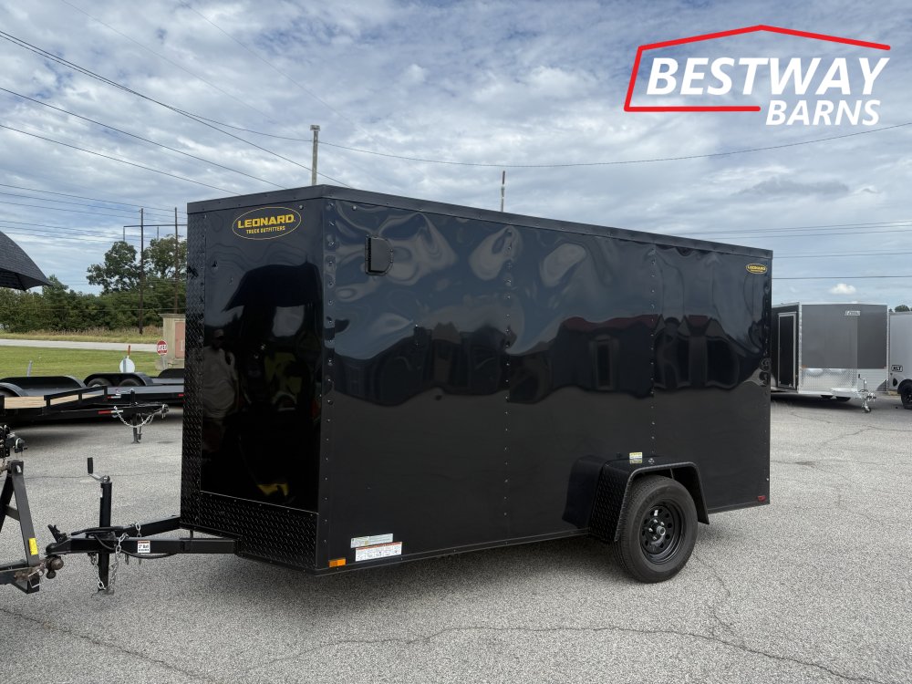 Used 2026 Leonard 6 X 12 Enclosed Cargo