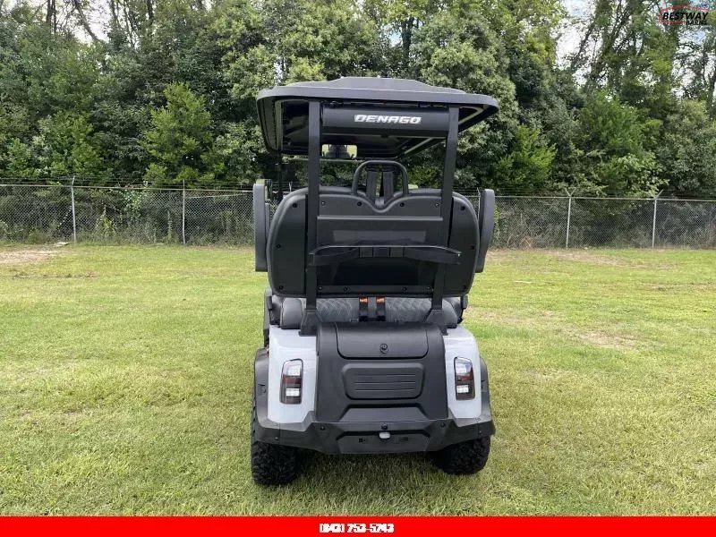 New 2026 Denago EV ROVER XL GRAY Golf Cart