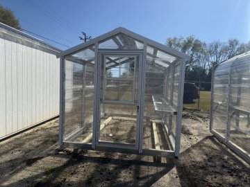 New 2025 Heritage Building 8X12 GREENHOUSE Utility Shed