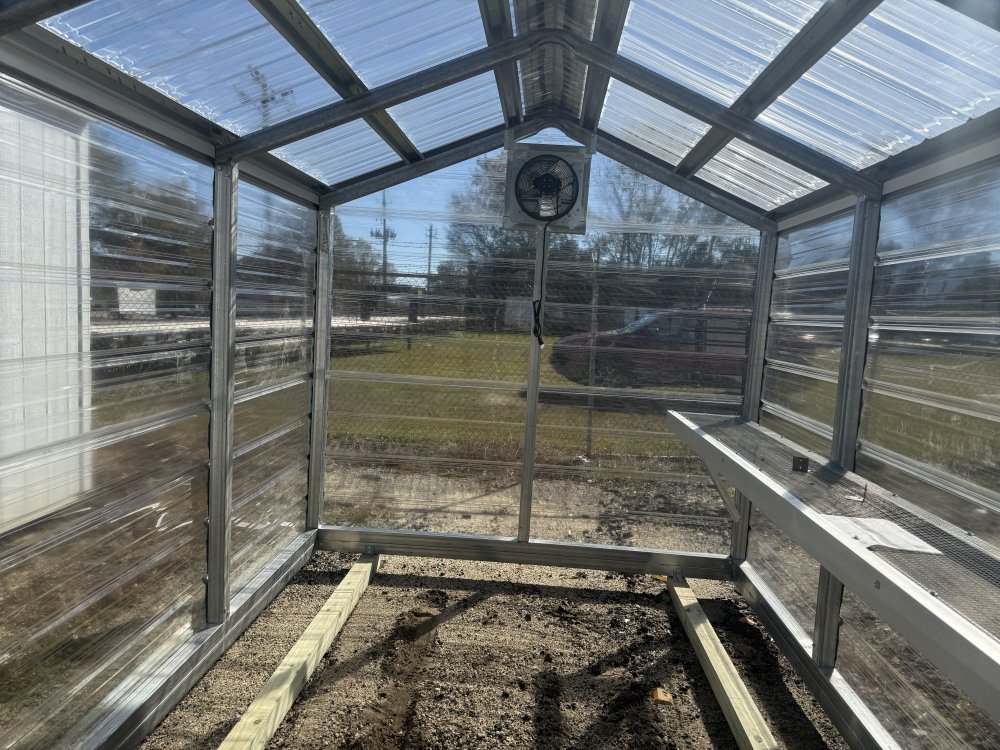 New 2025 Heritage Building 8X12 GREENHOUSE Utility Shed