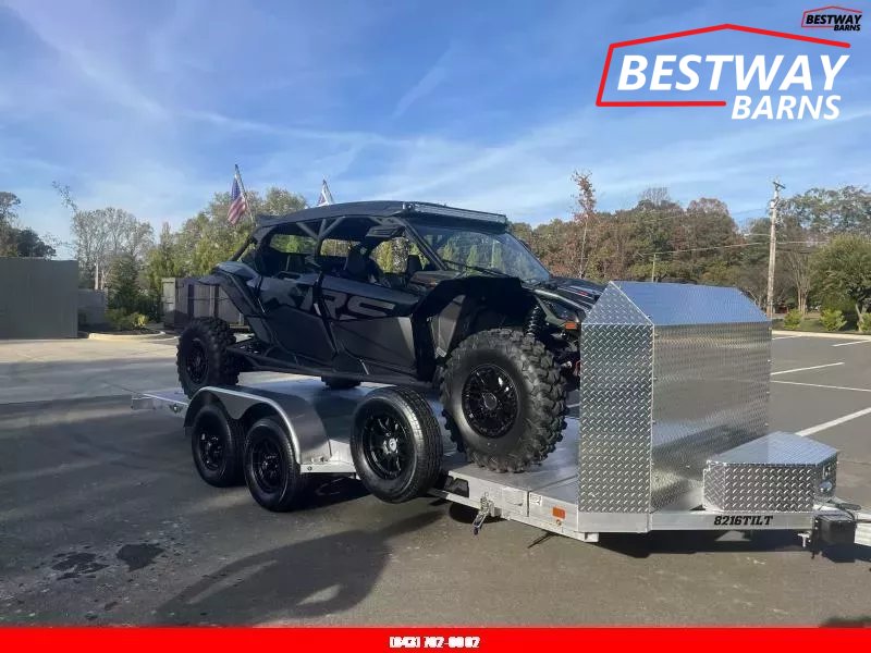 New 2027 Aluma 8216 Anniversary TILT Car Hauler