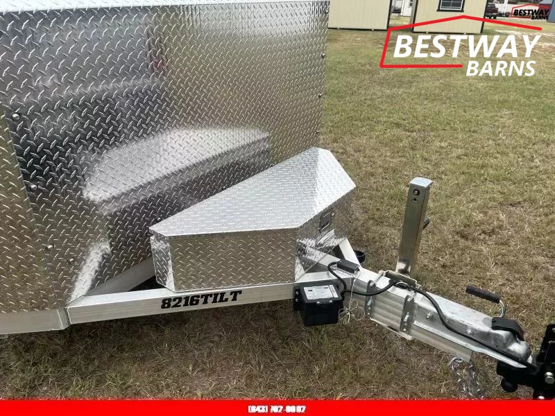 New 2027 Aluma 8216 Anniversary TILT Car Hauler