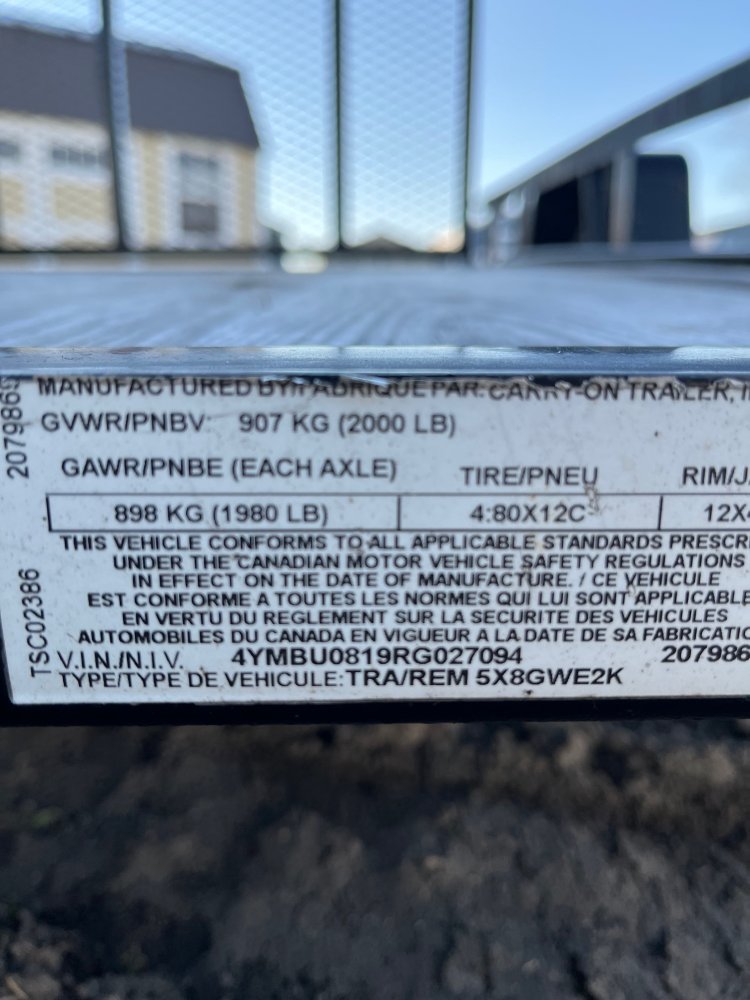 Used 2024 Carry-On  Utility