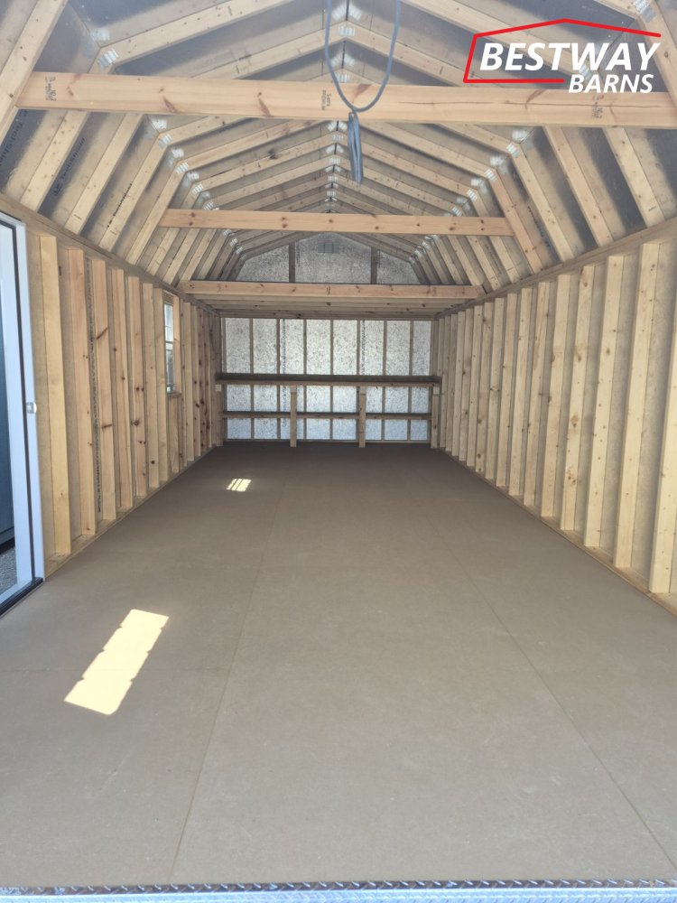 New 2026 Old Hickory 12X28 GARAGE Barn