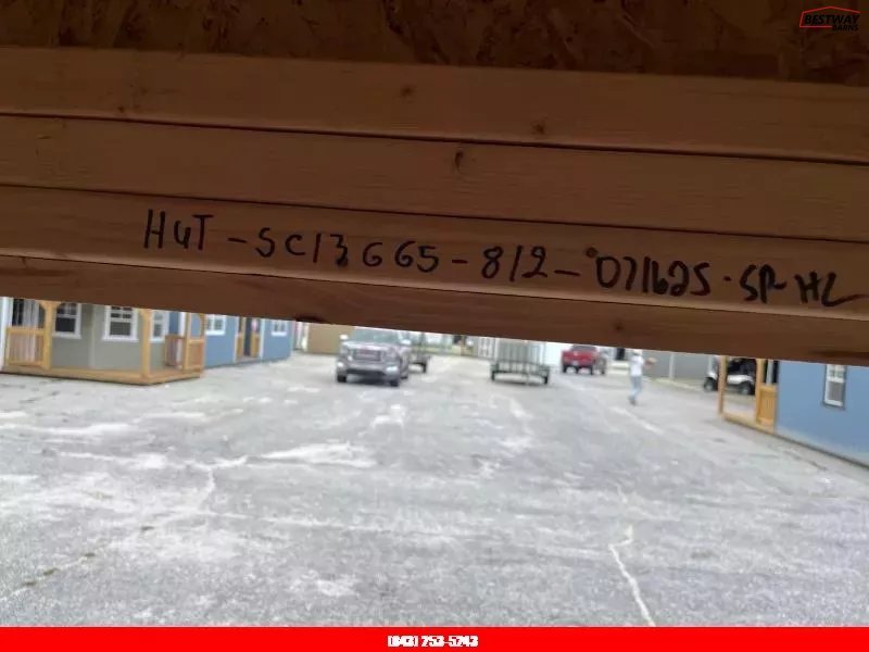 New 2025 Old Hickory 8X12 Utility Shed