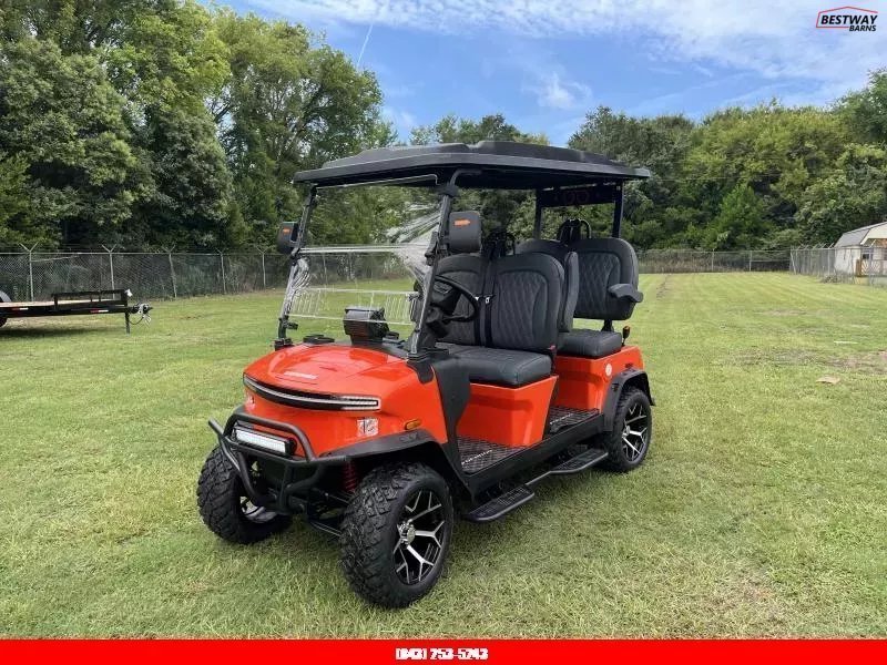 New 2026 Denago EV ROVER XL LAVA Golf Cart